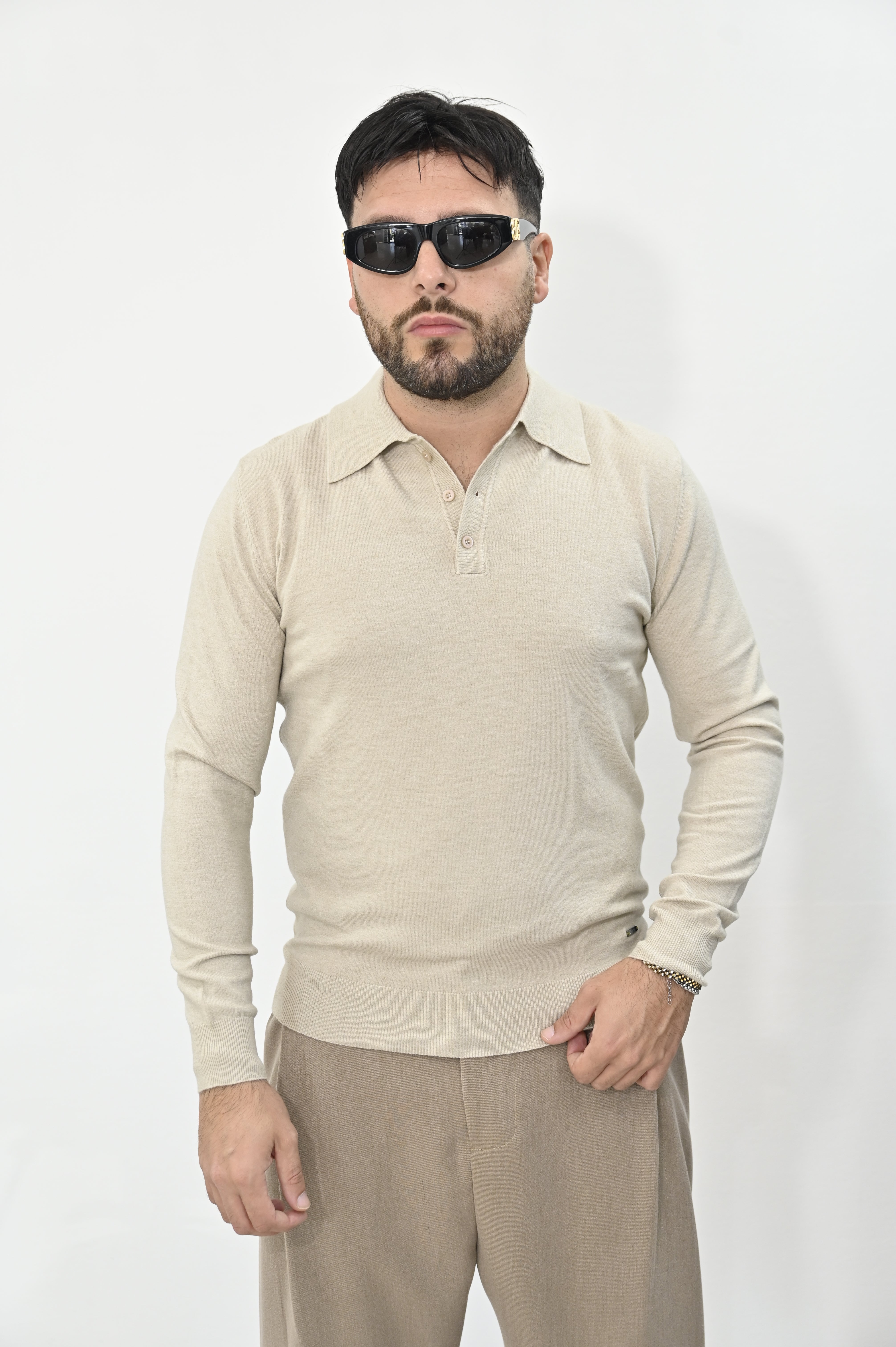 Polo Beige Gianni Lupo