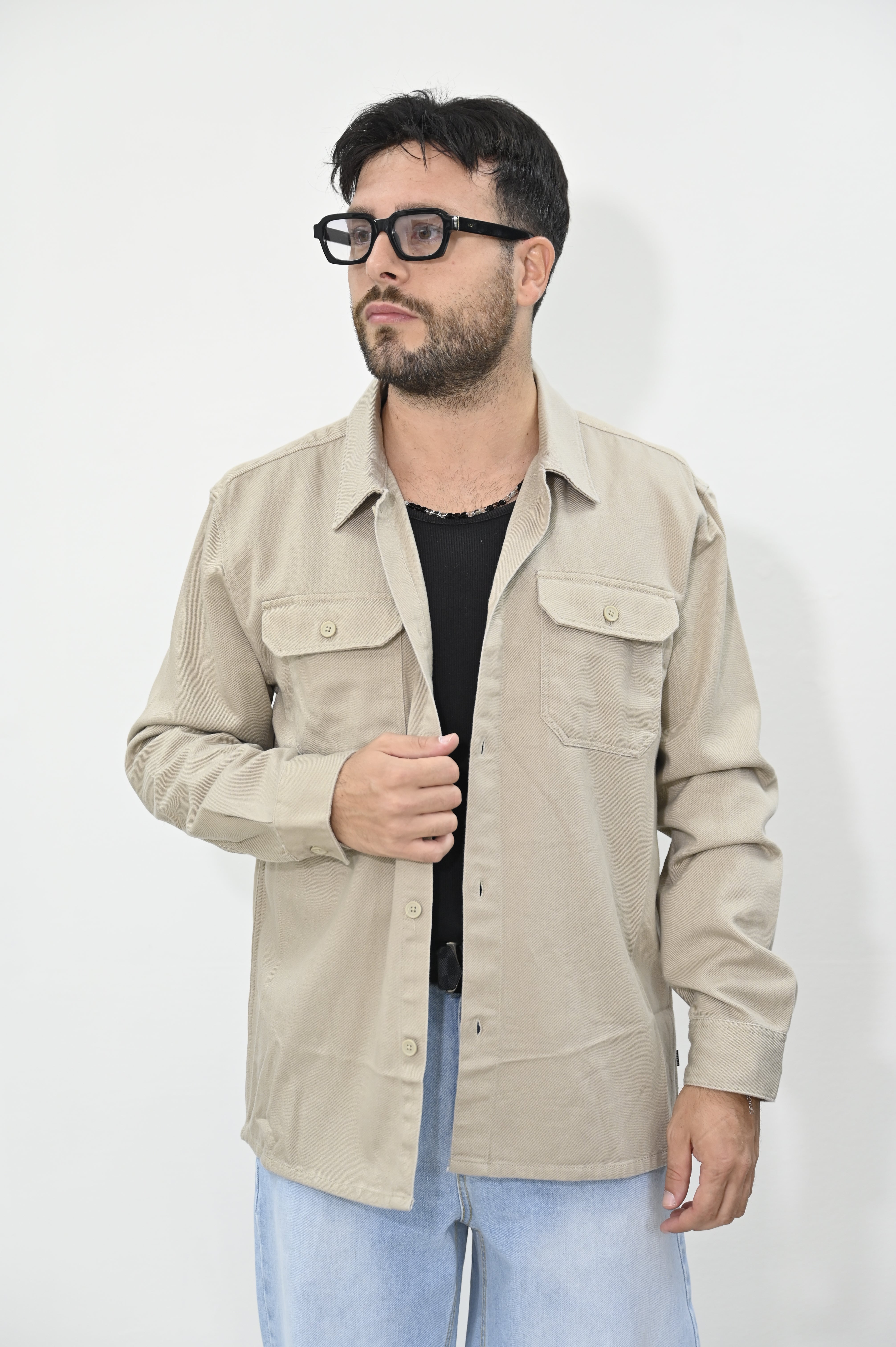 Giacca over beige