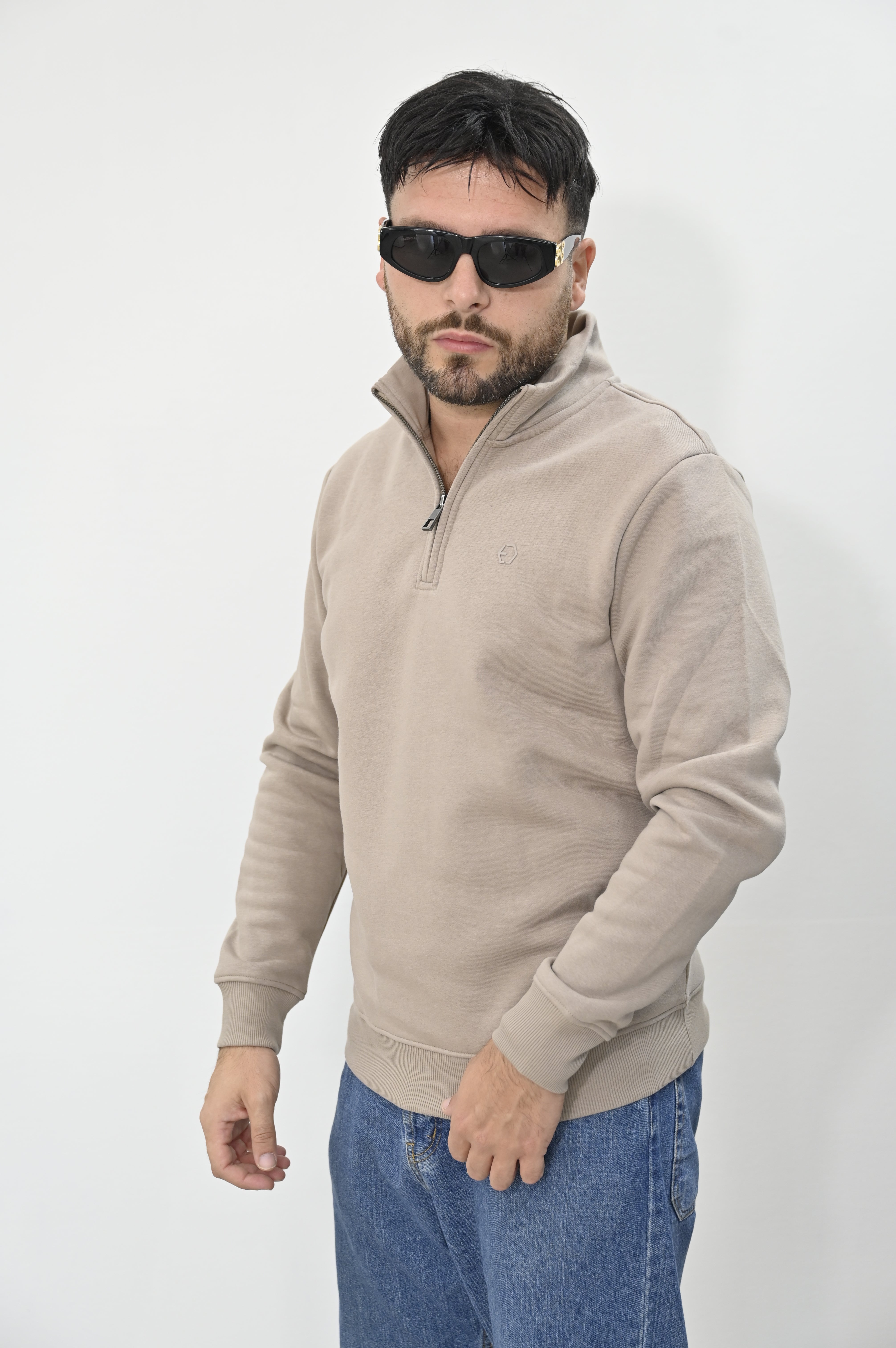 Felpa art. jamir Tiffosi beige
