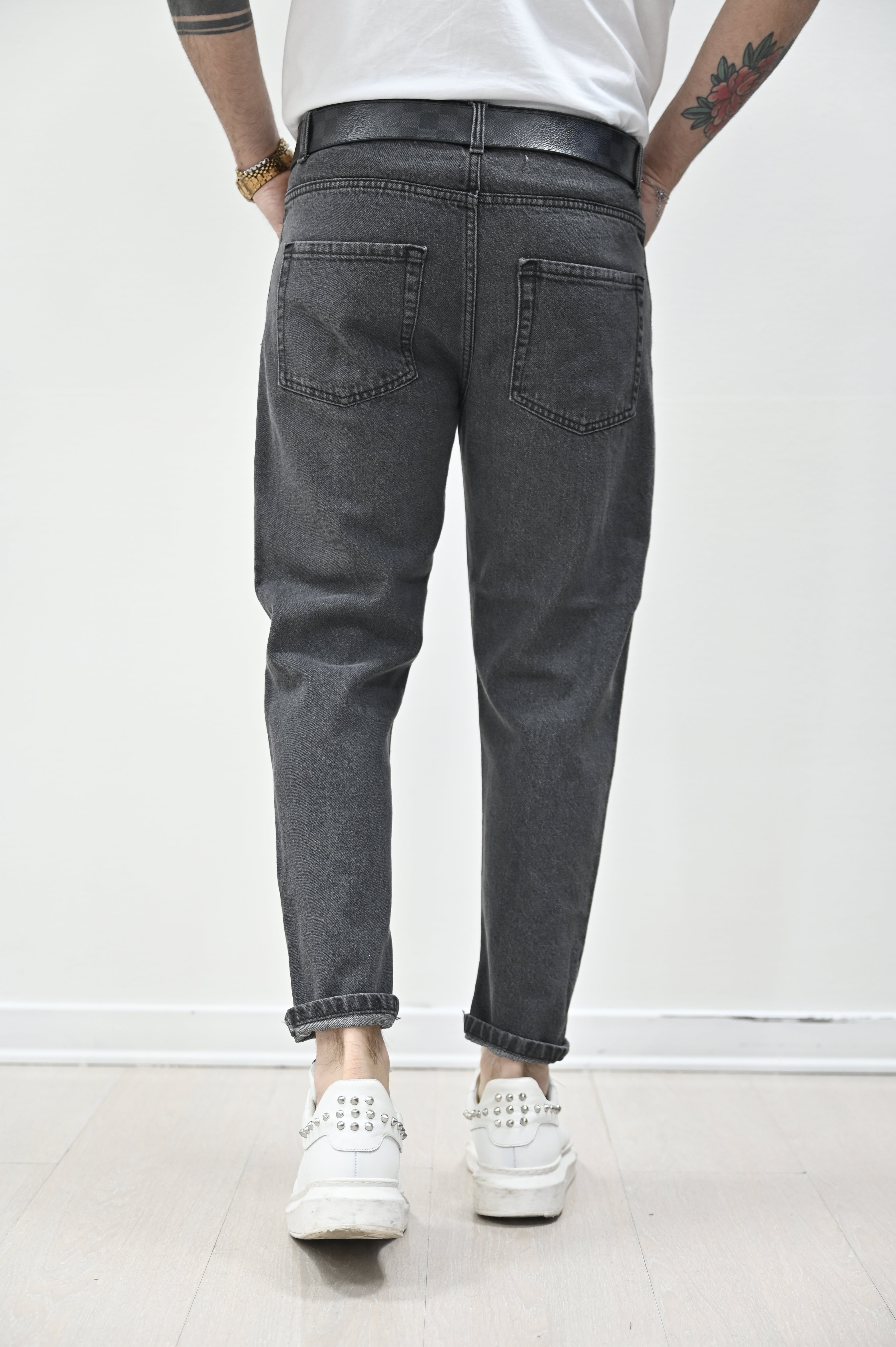 Jeans grigio basic