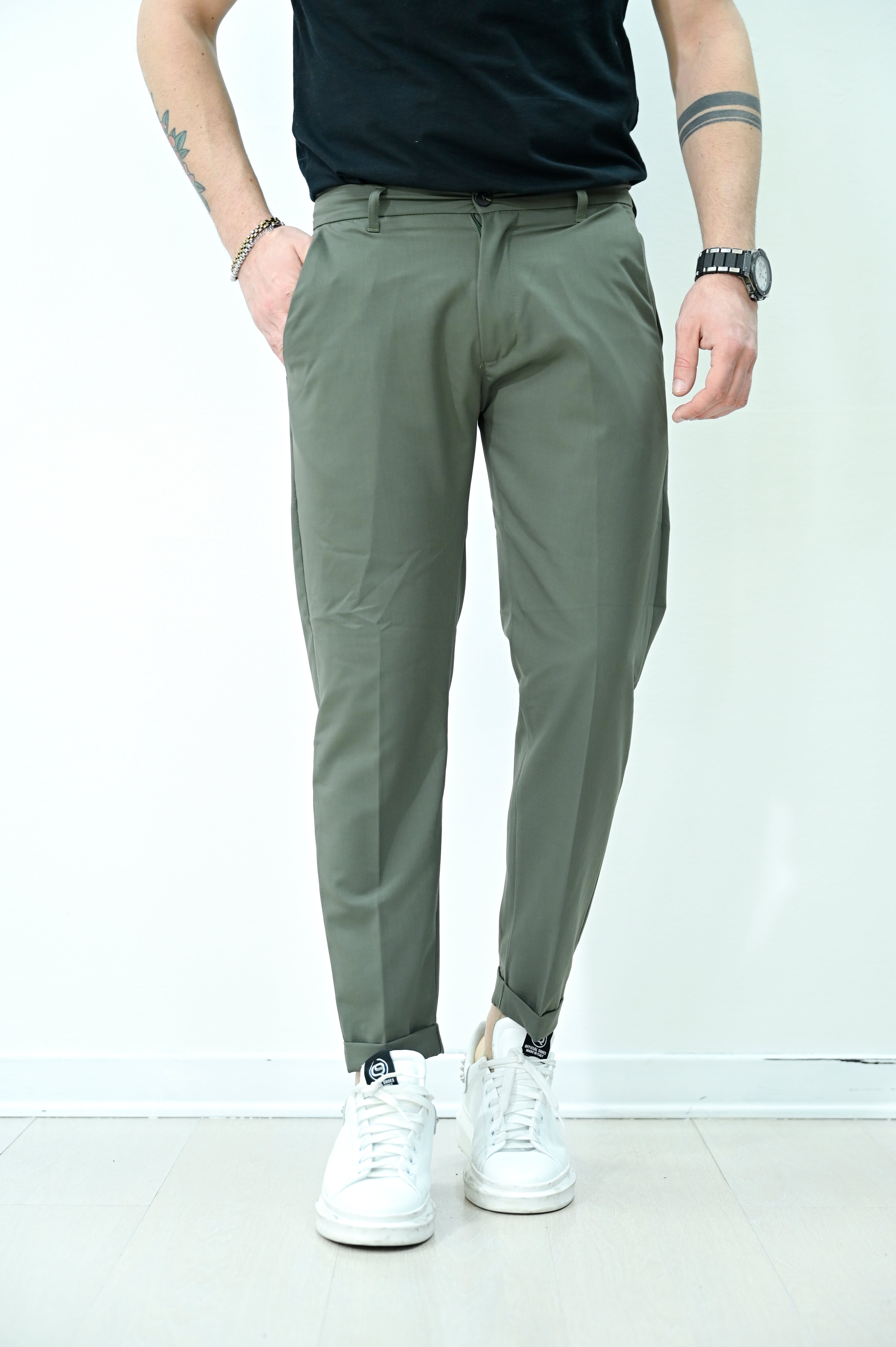 Pantalone verde Milano