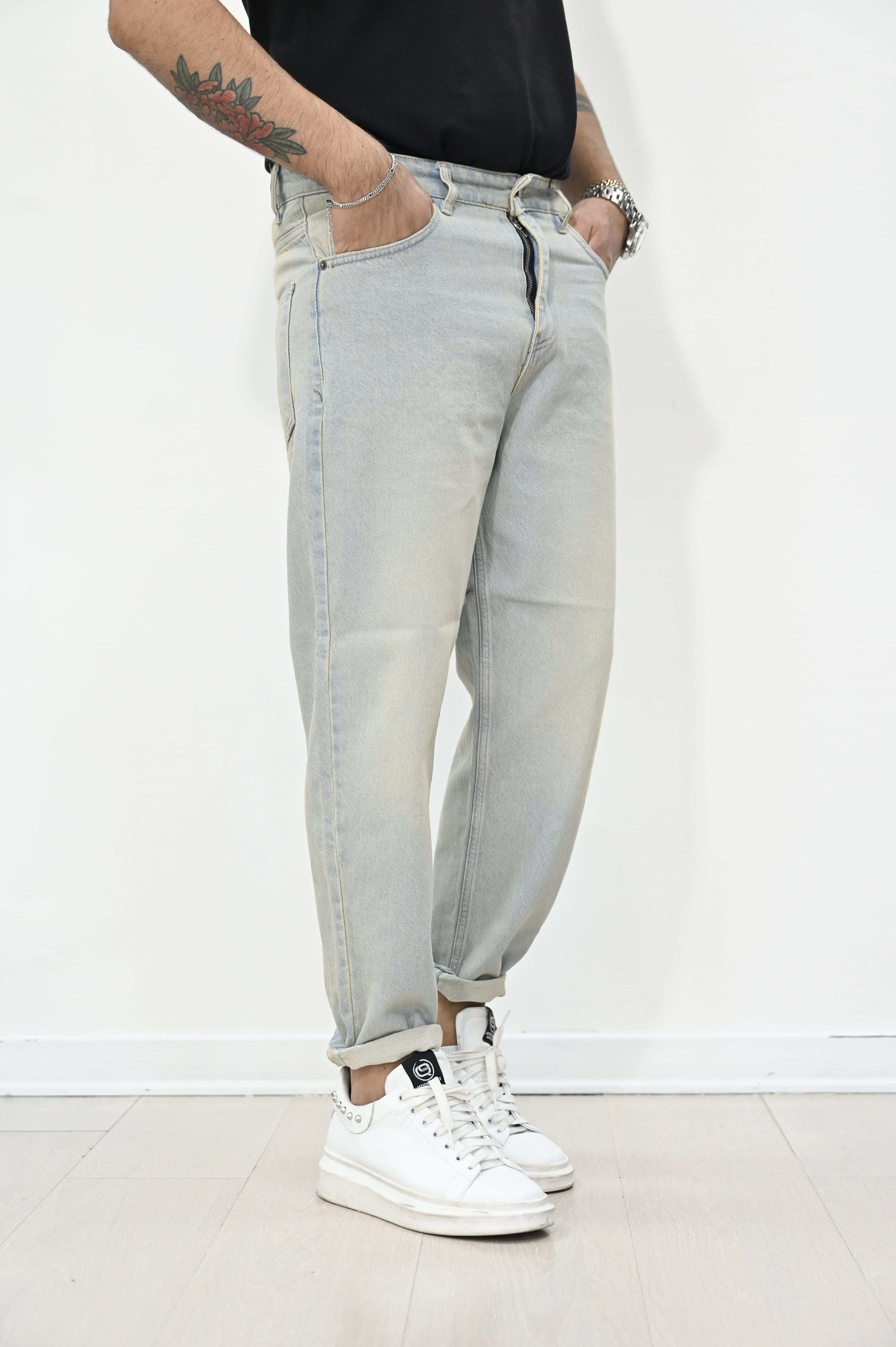 Jeans ALF7 sabbia NJB