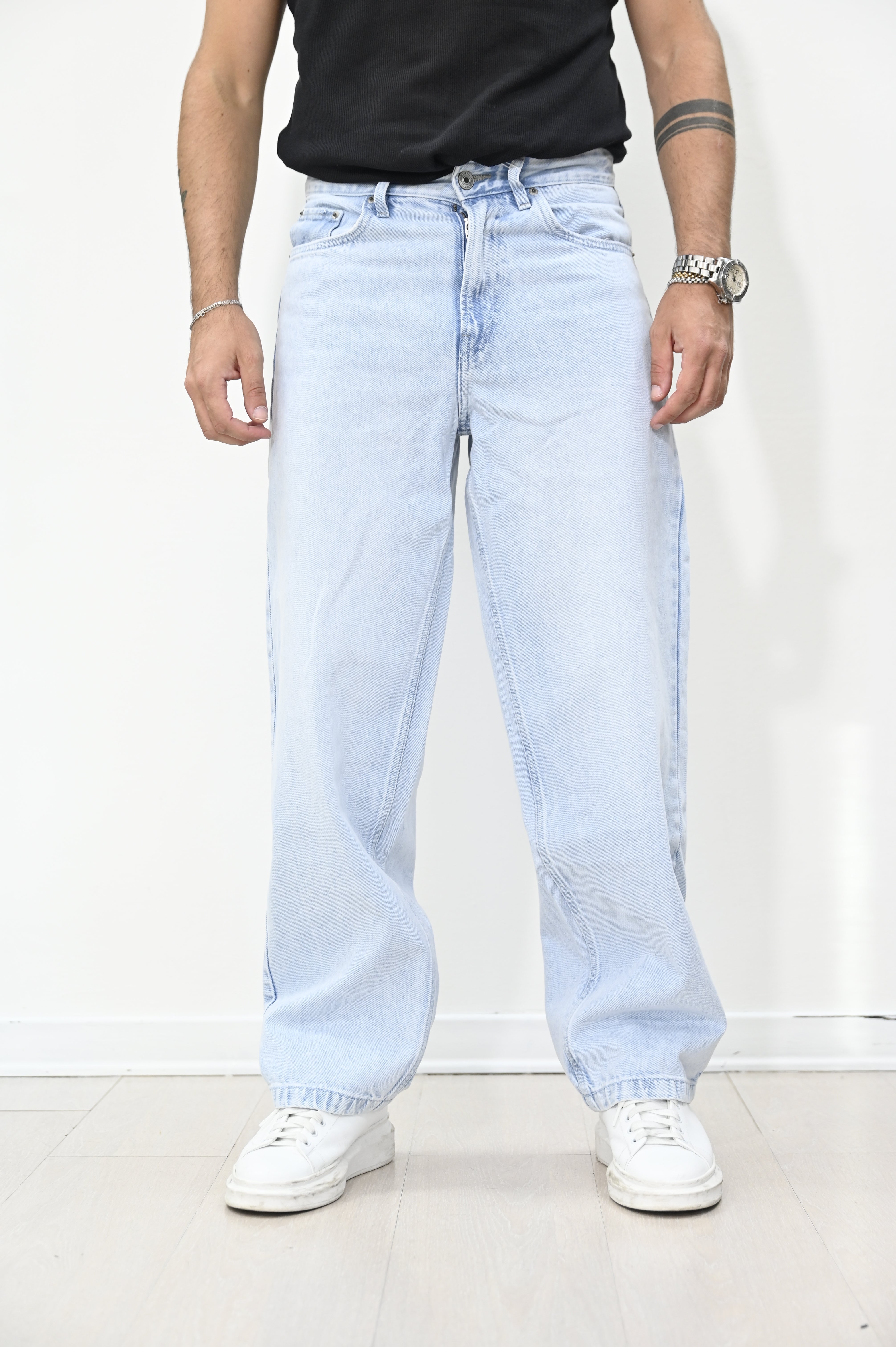 Jeans baggy chiaro Tiffosi