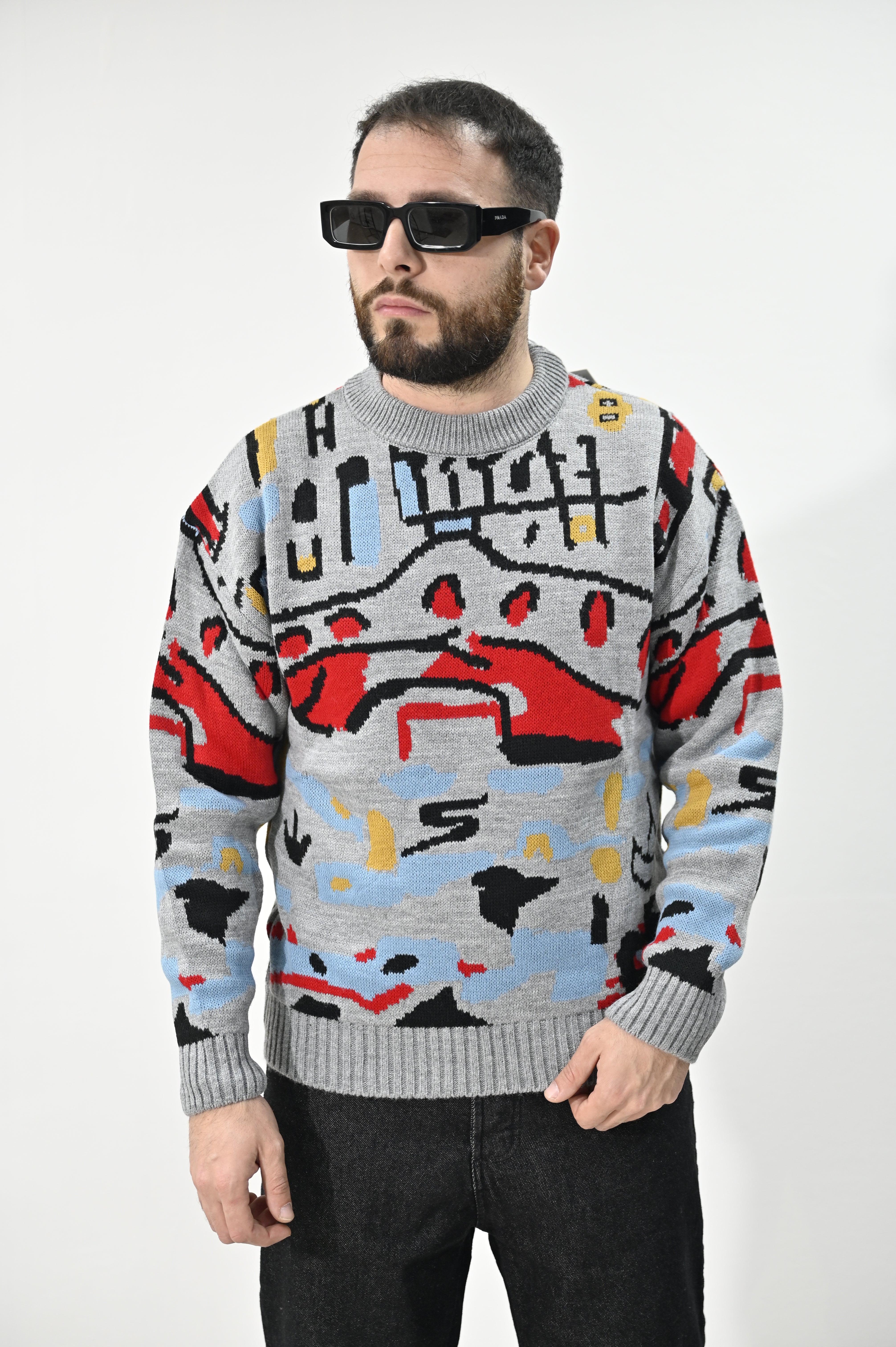 Maglione murales Nope