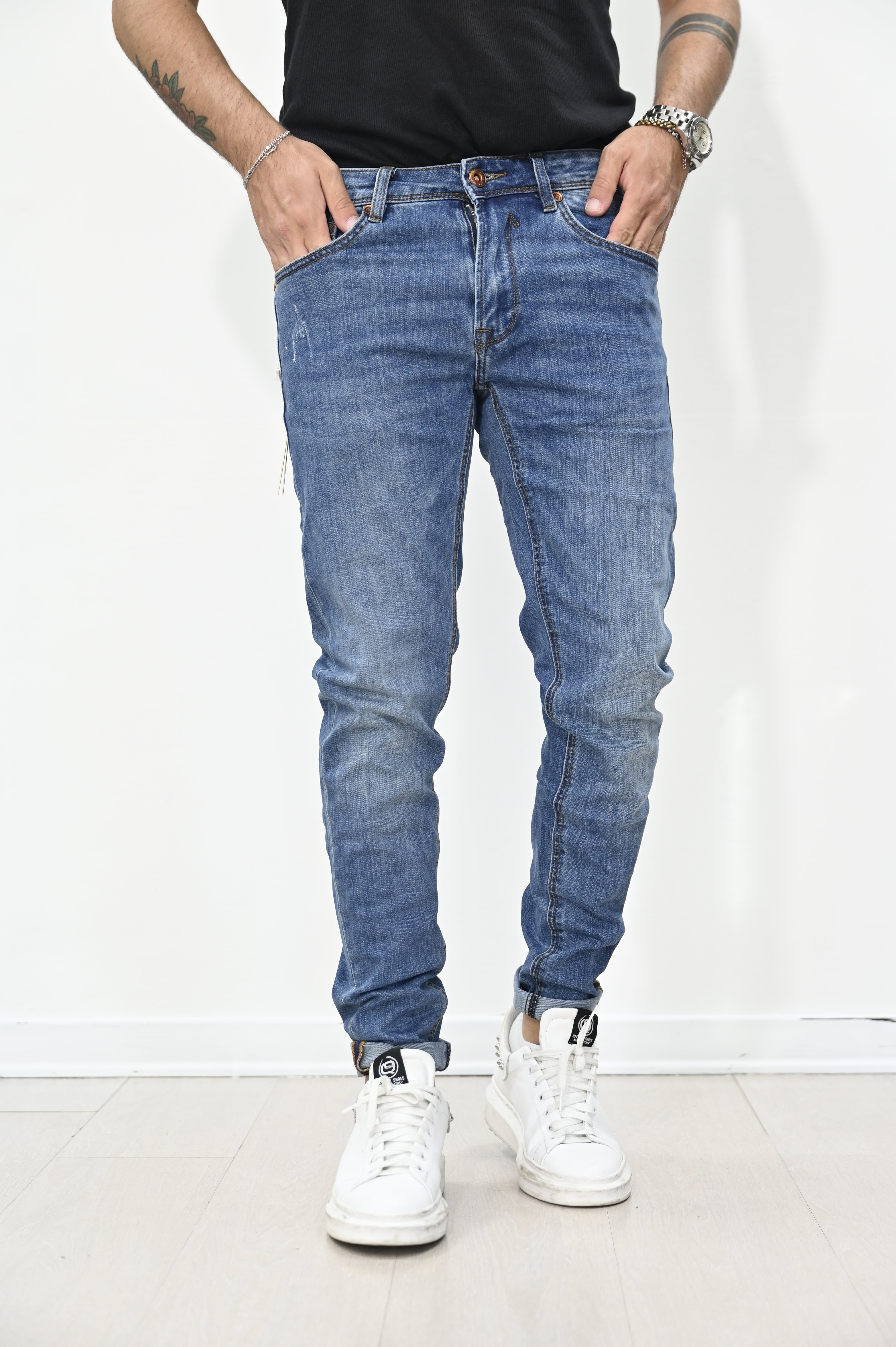 Jeans slim Gianni Lupo