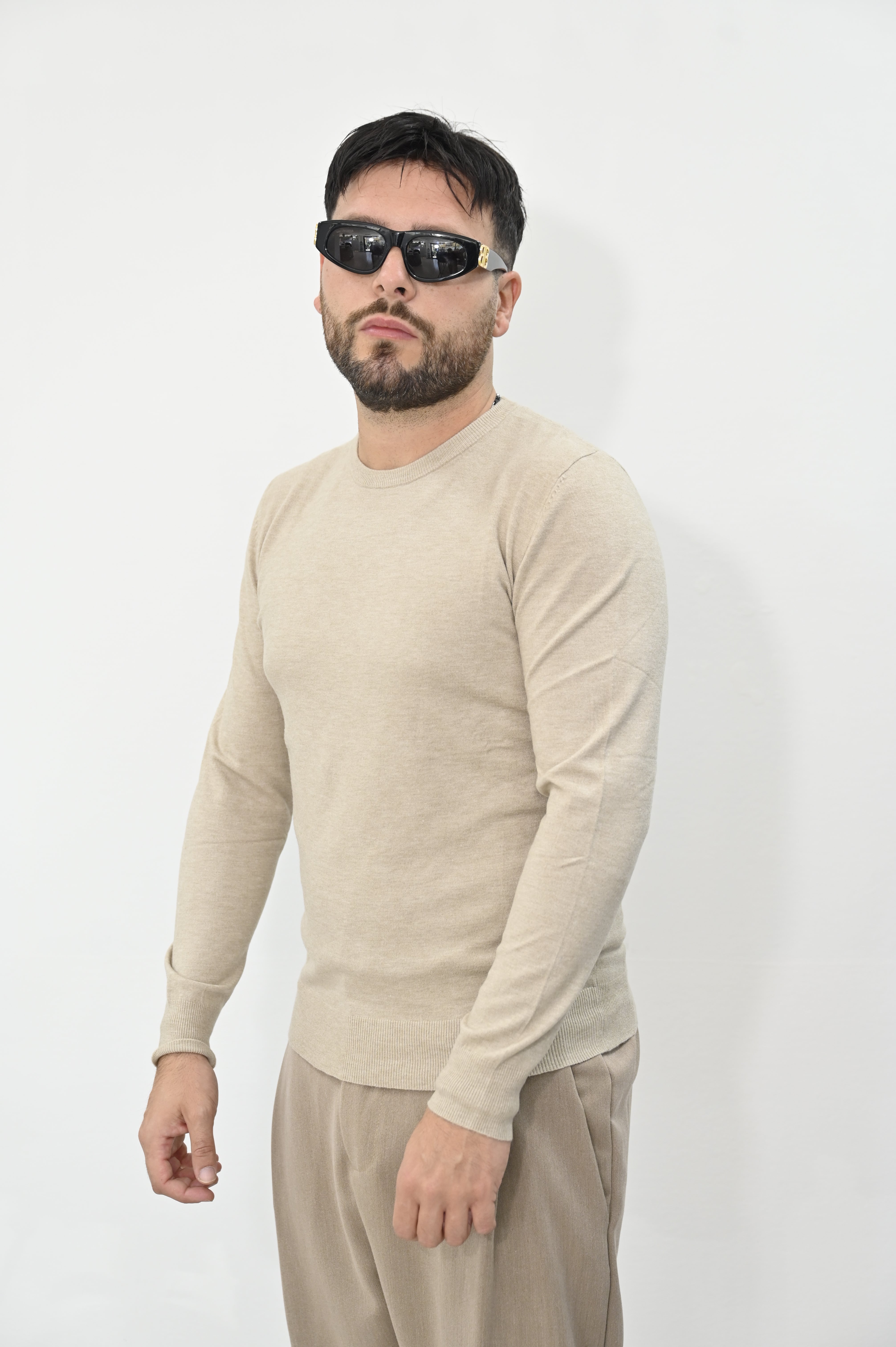 Maglioncino beige Gianni Lupo