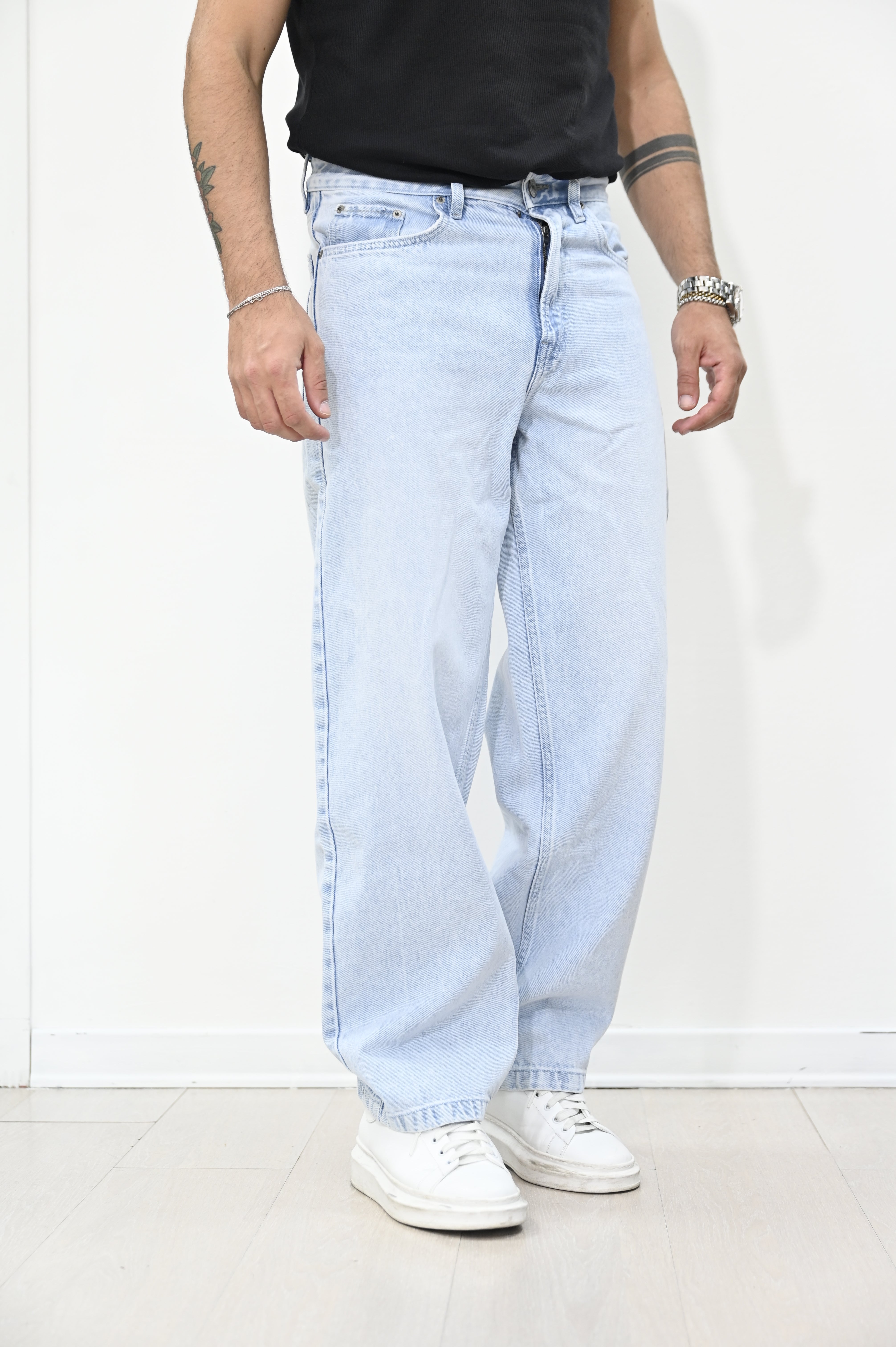 Jeans baggy chiaro Tiffosi
