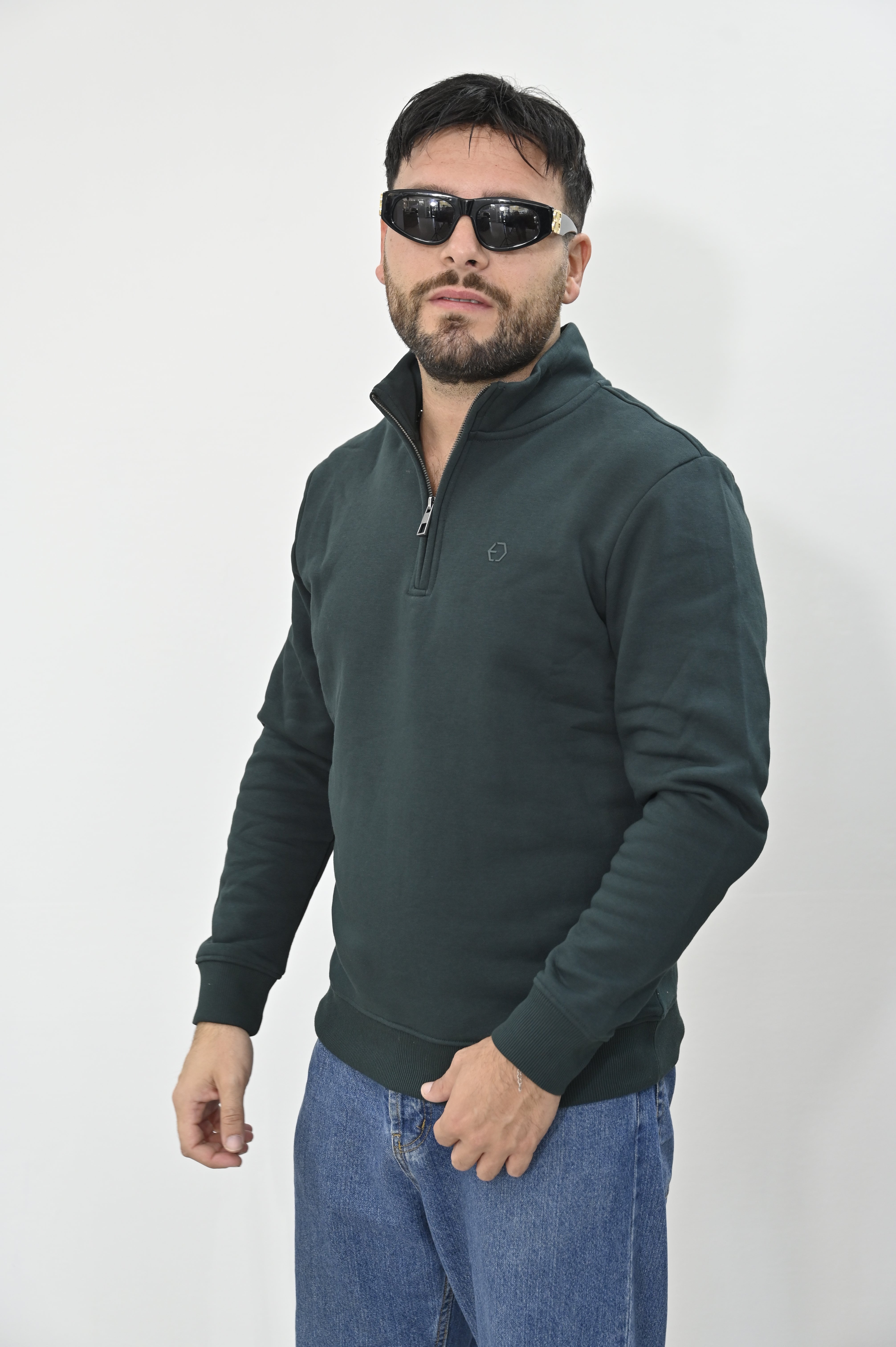 Felpa art. jamir Tiffosi verde
