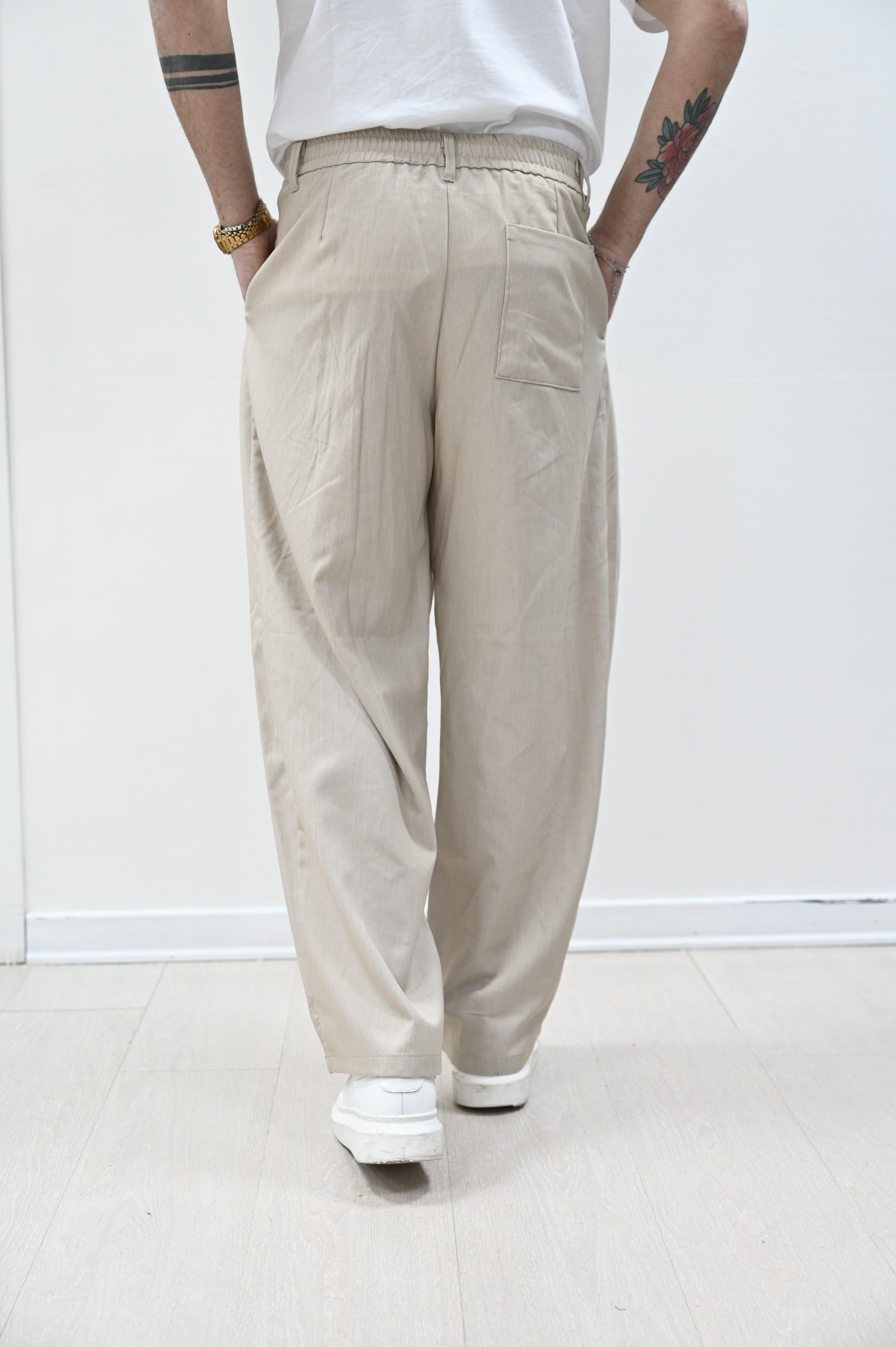 Pantalone art. miami crema