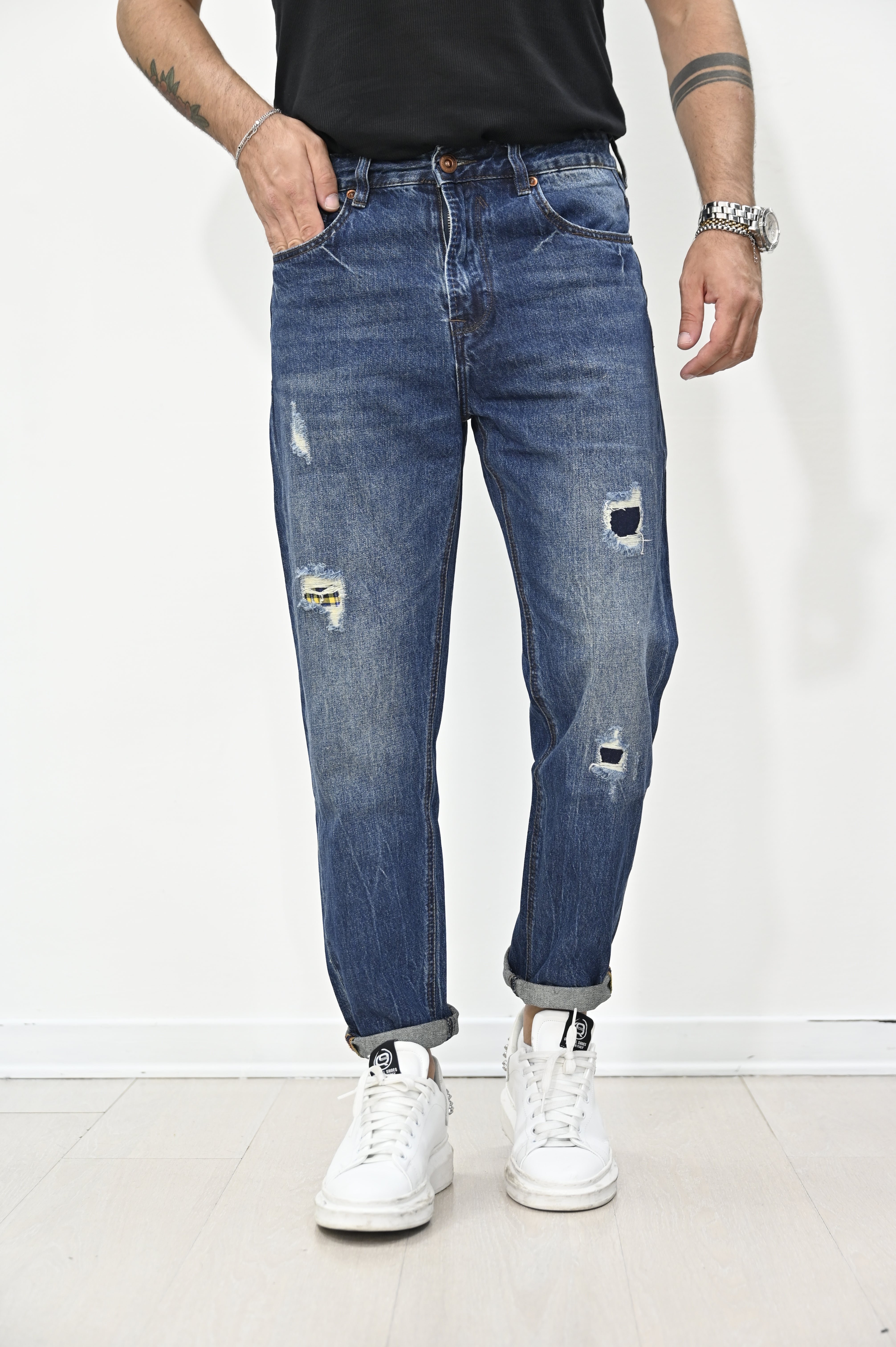 Jeans carrot Gianni Lupo