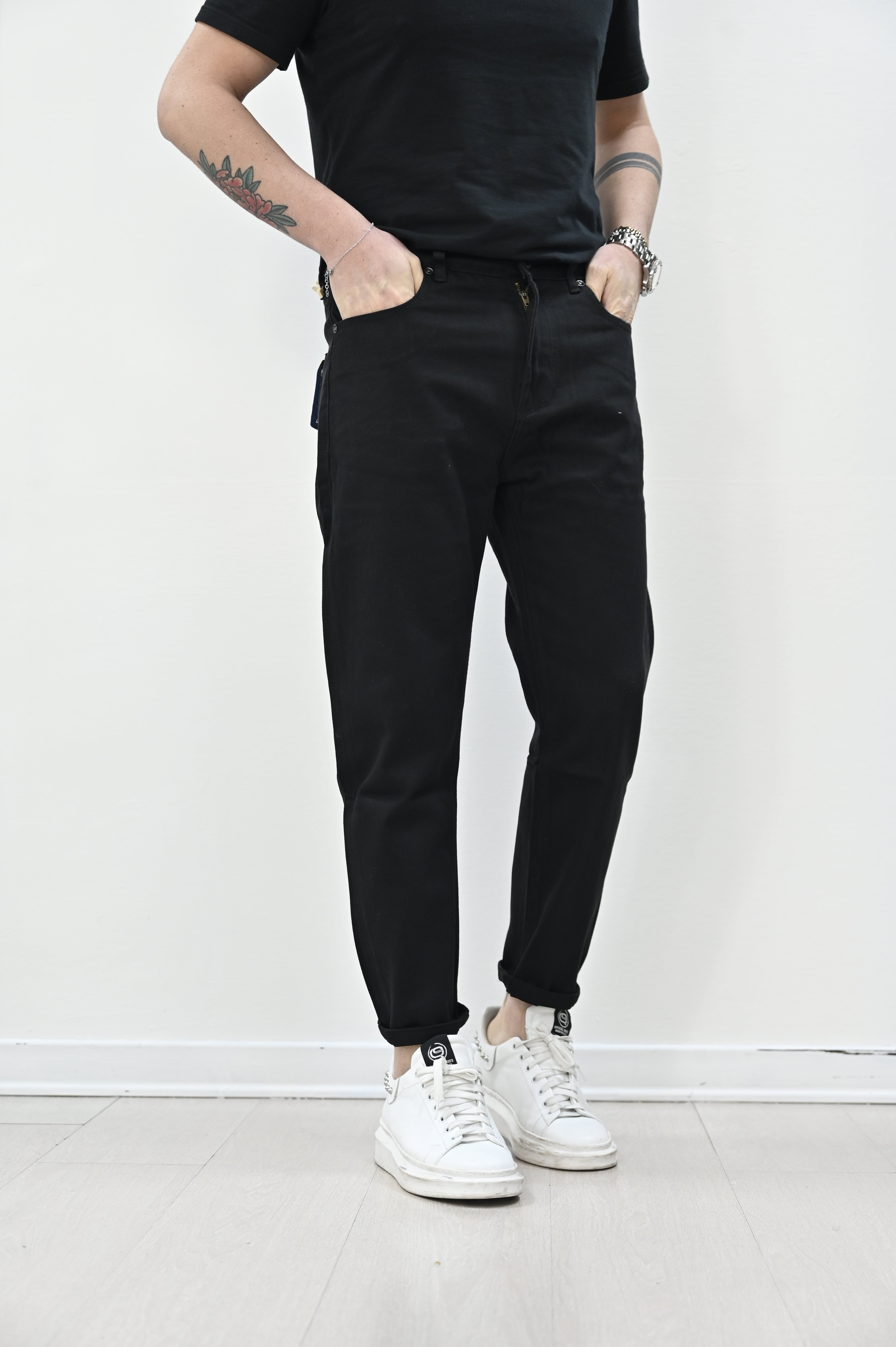 Jeans art. Cooper Carrot Gianni lupo nero