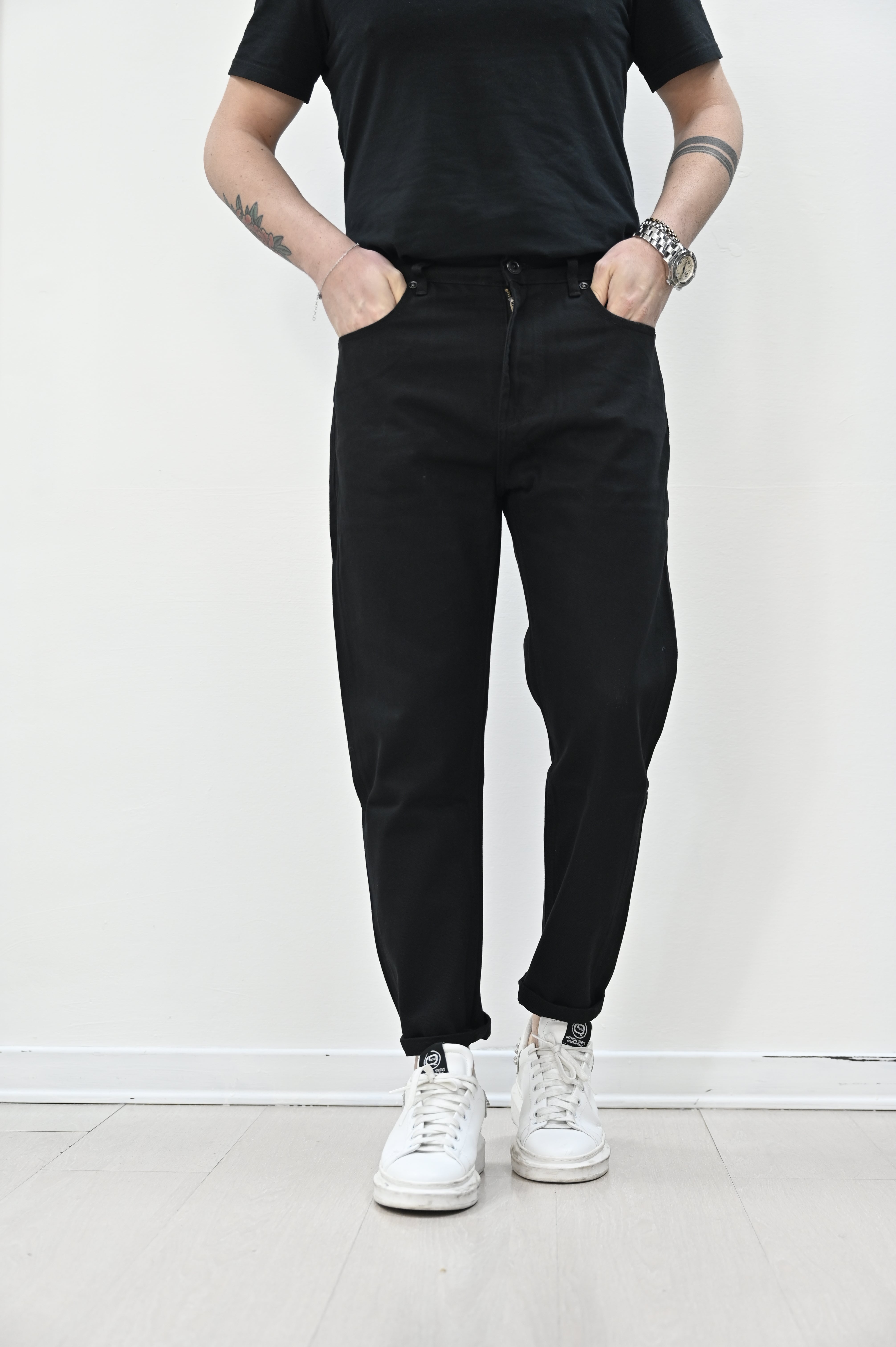 Jeans art. Cooper Carrot Gianni lupo nero