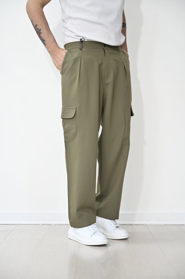 Pantalone art. stromboli verde NJB
