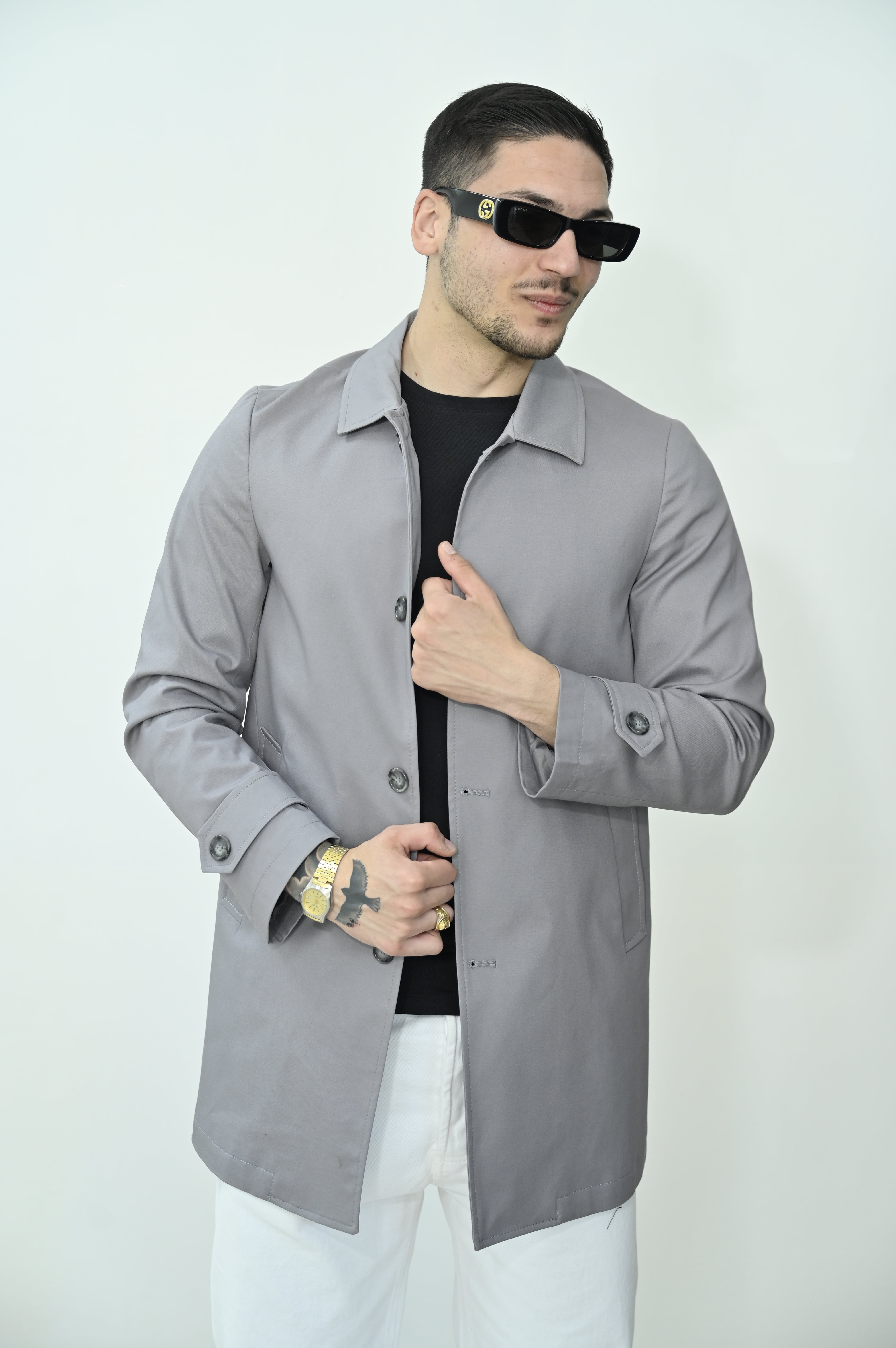 Trench grigio