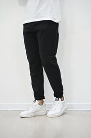 Jeans carrot fit nero