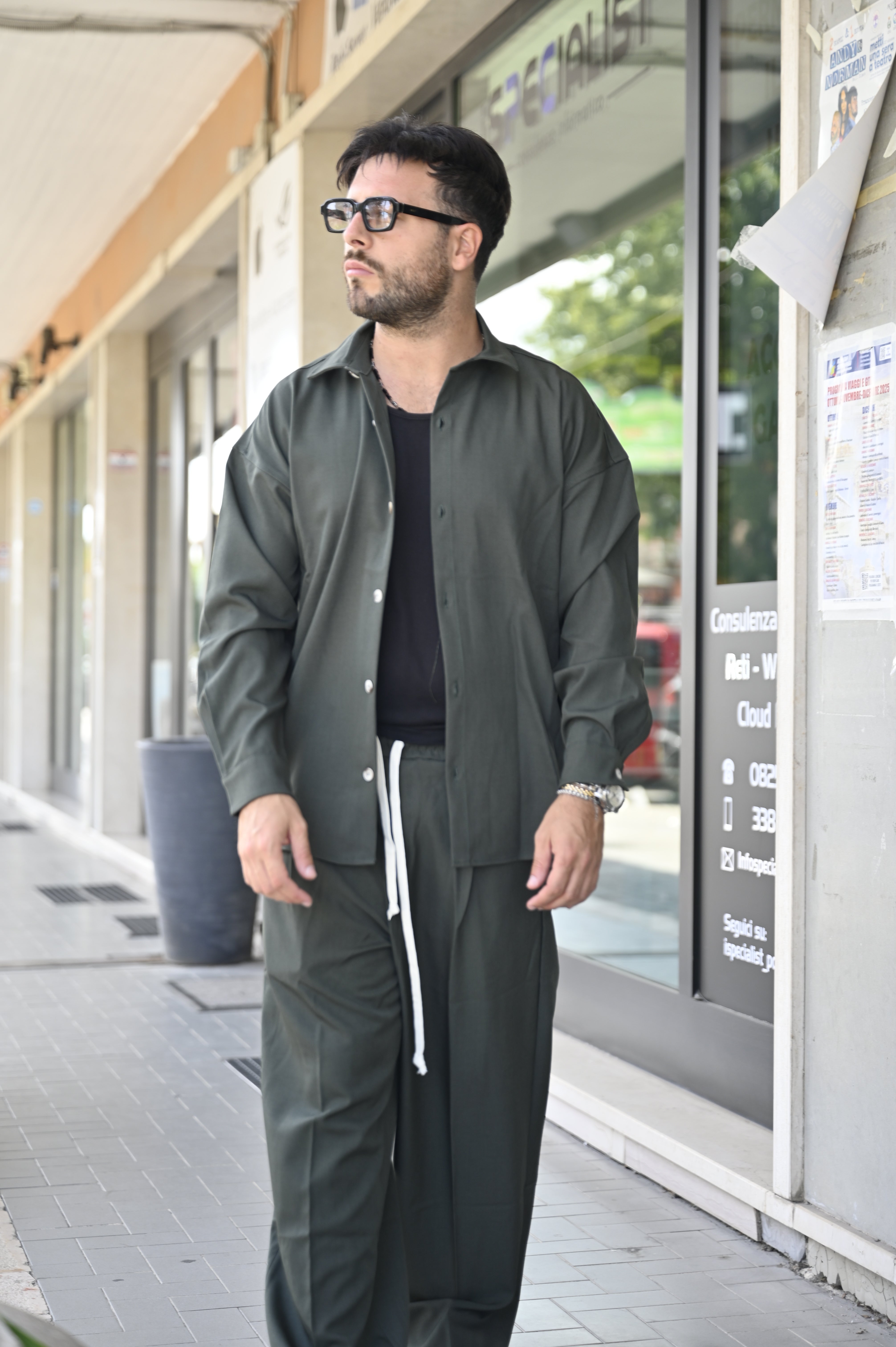 Coordinato easy verde