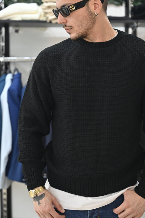 Maglione basic nero