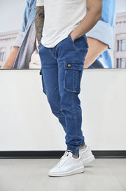 Jeans cargo dolly noire