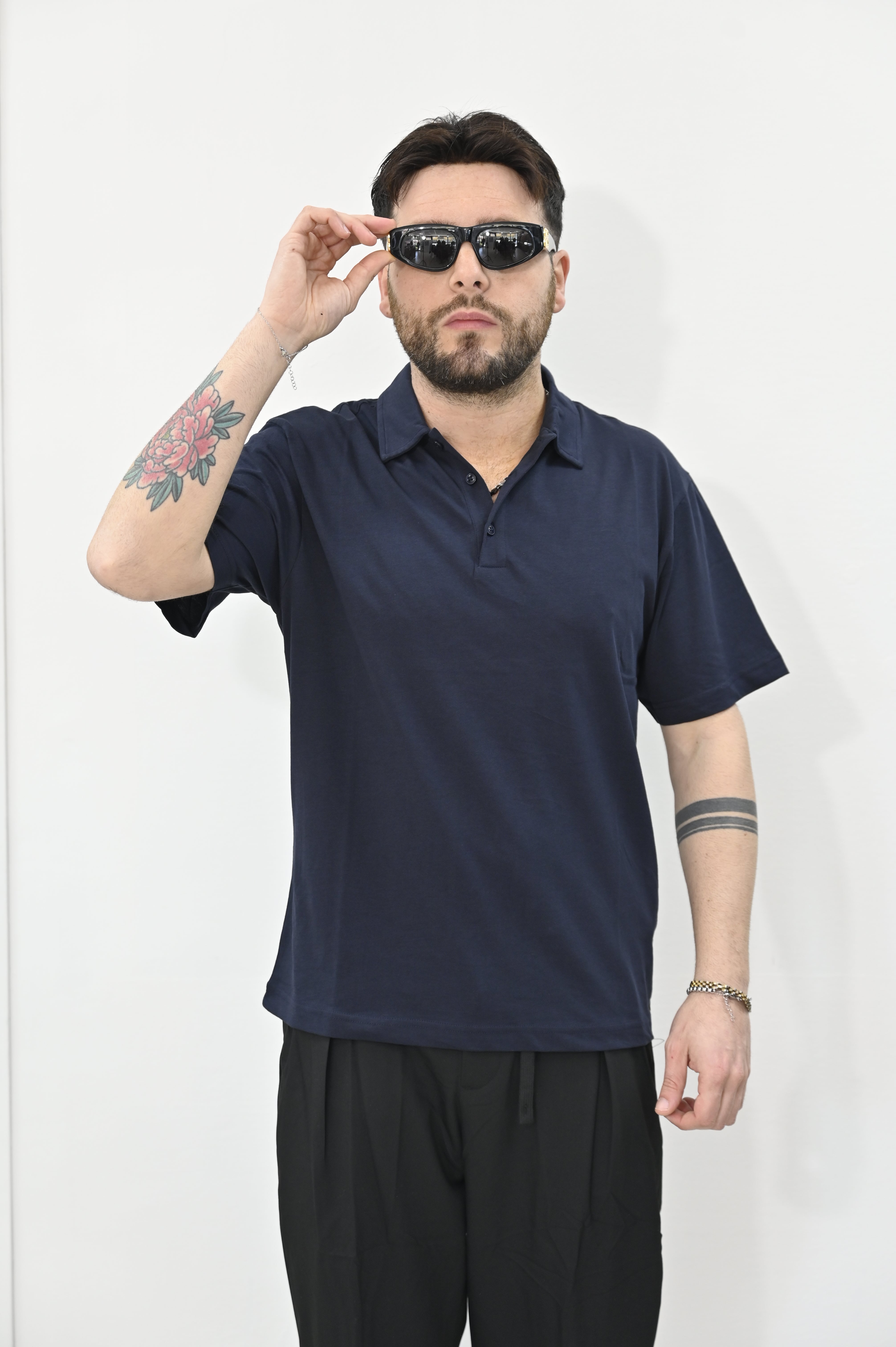 Polo art. Nathan blu Tiffosi