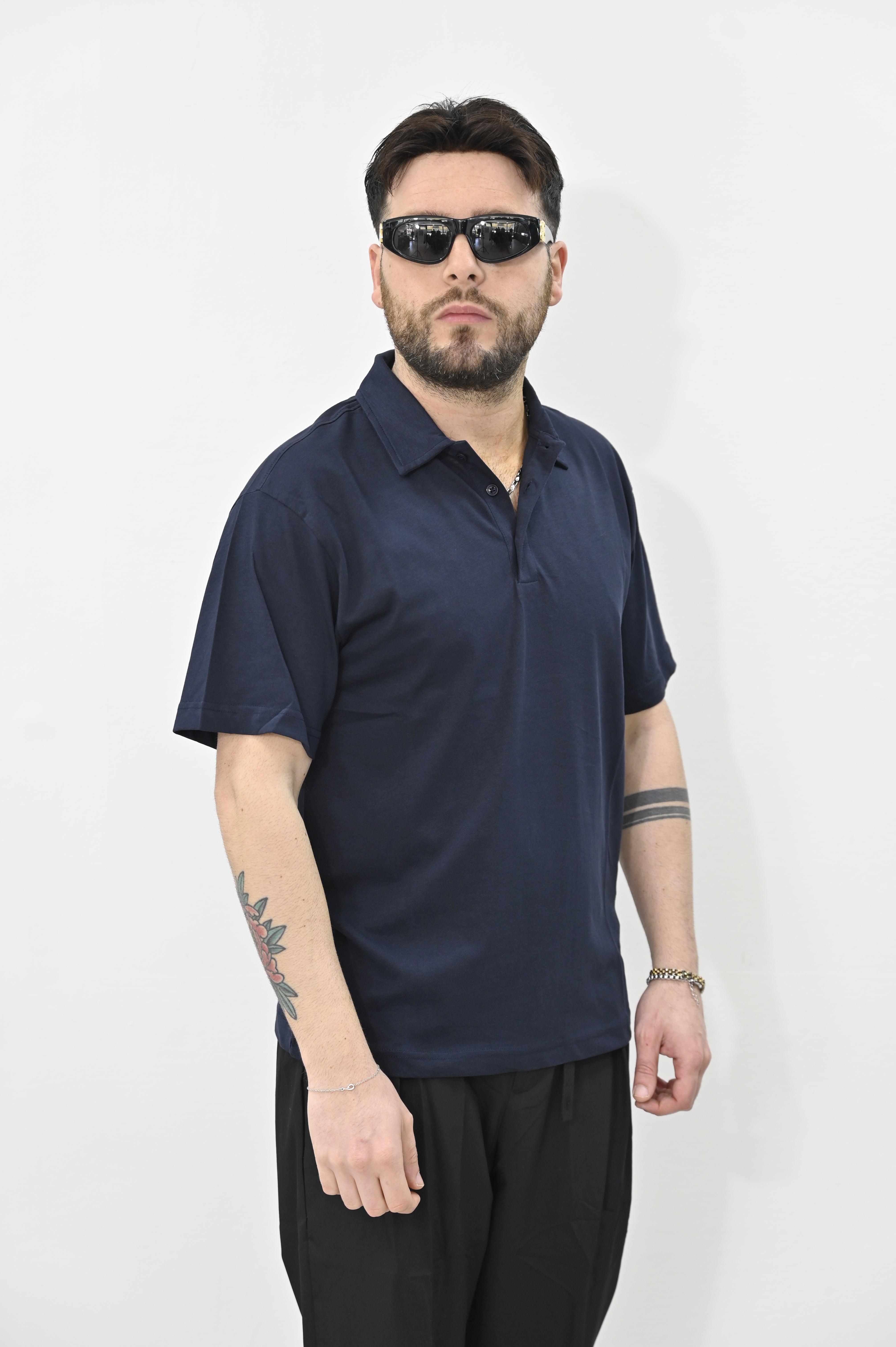 Polo art. Nathan blu Tiffosi