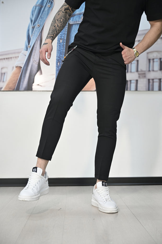 Pantalone nero catena