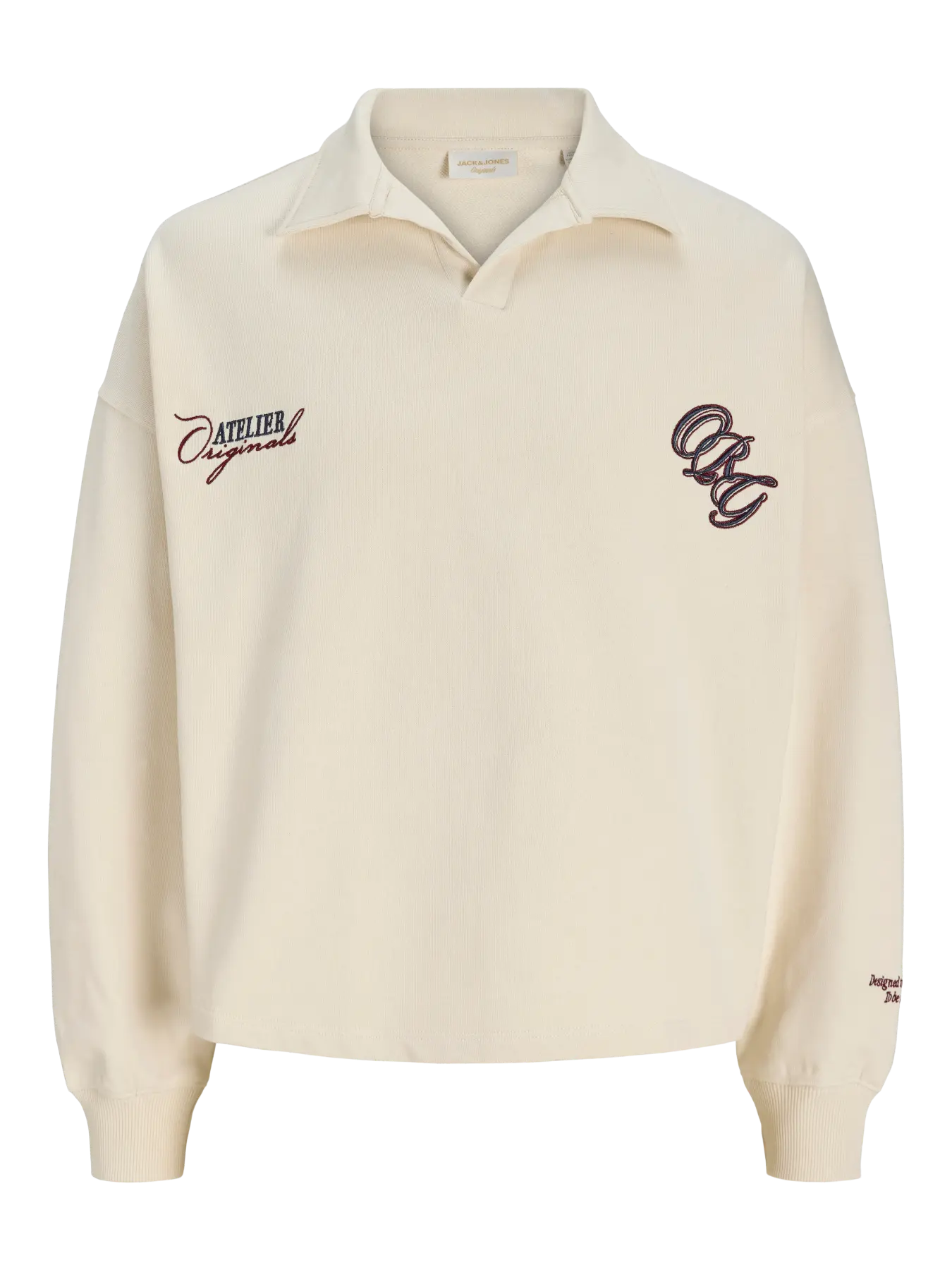Polo crop beige Jack & Jones