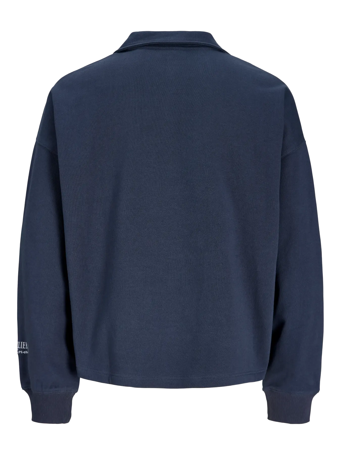 Polo crop blu Jack & Jones