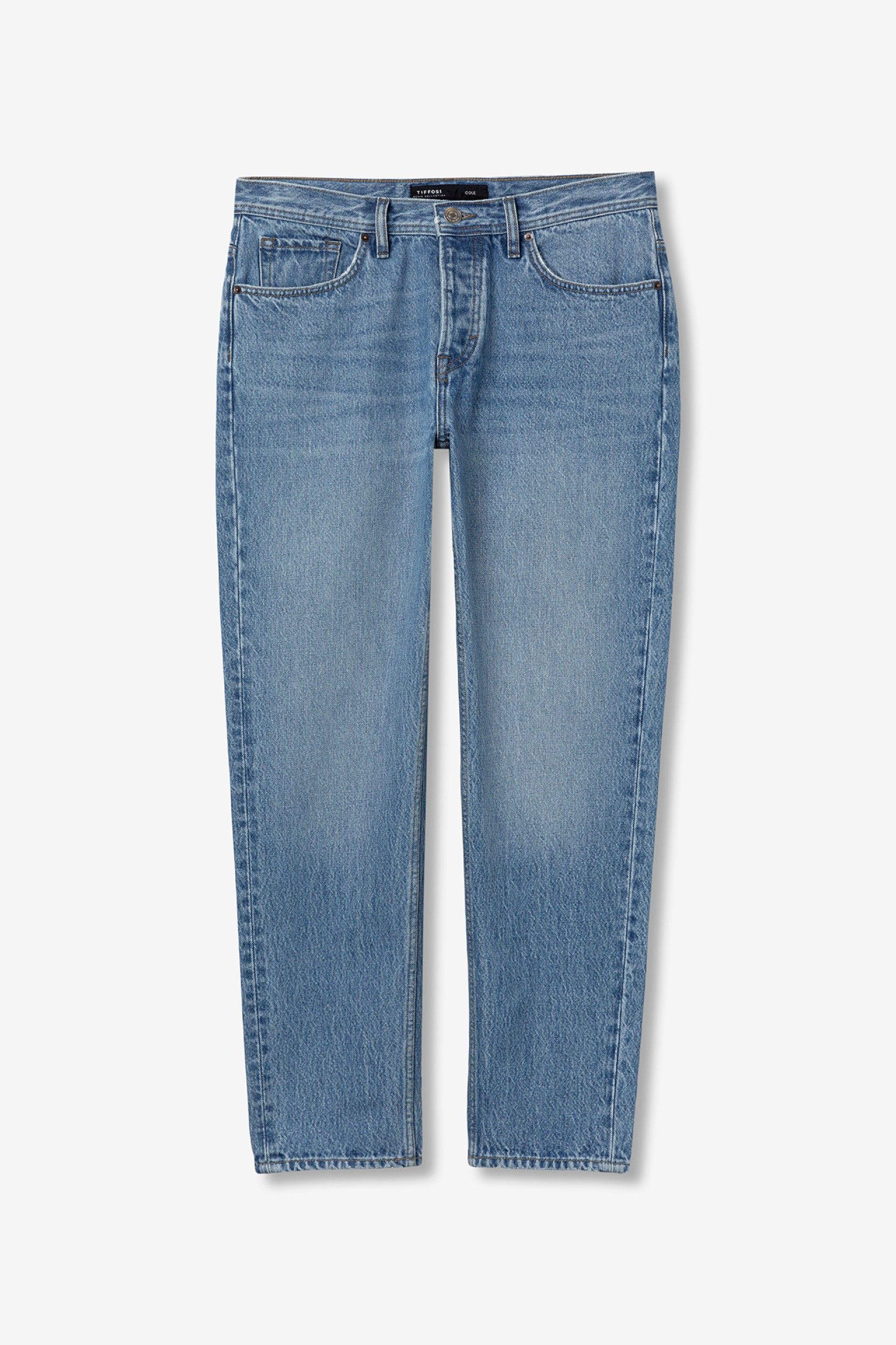 Jeans relaxed chiaro art. Cole Tiffosi