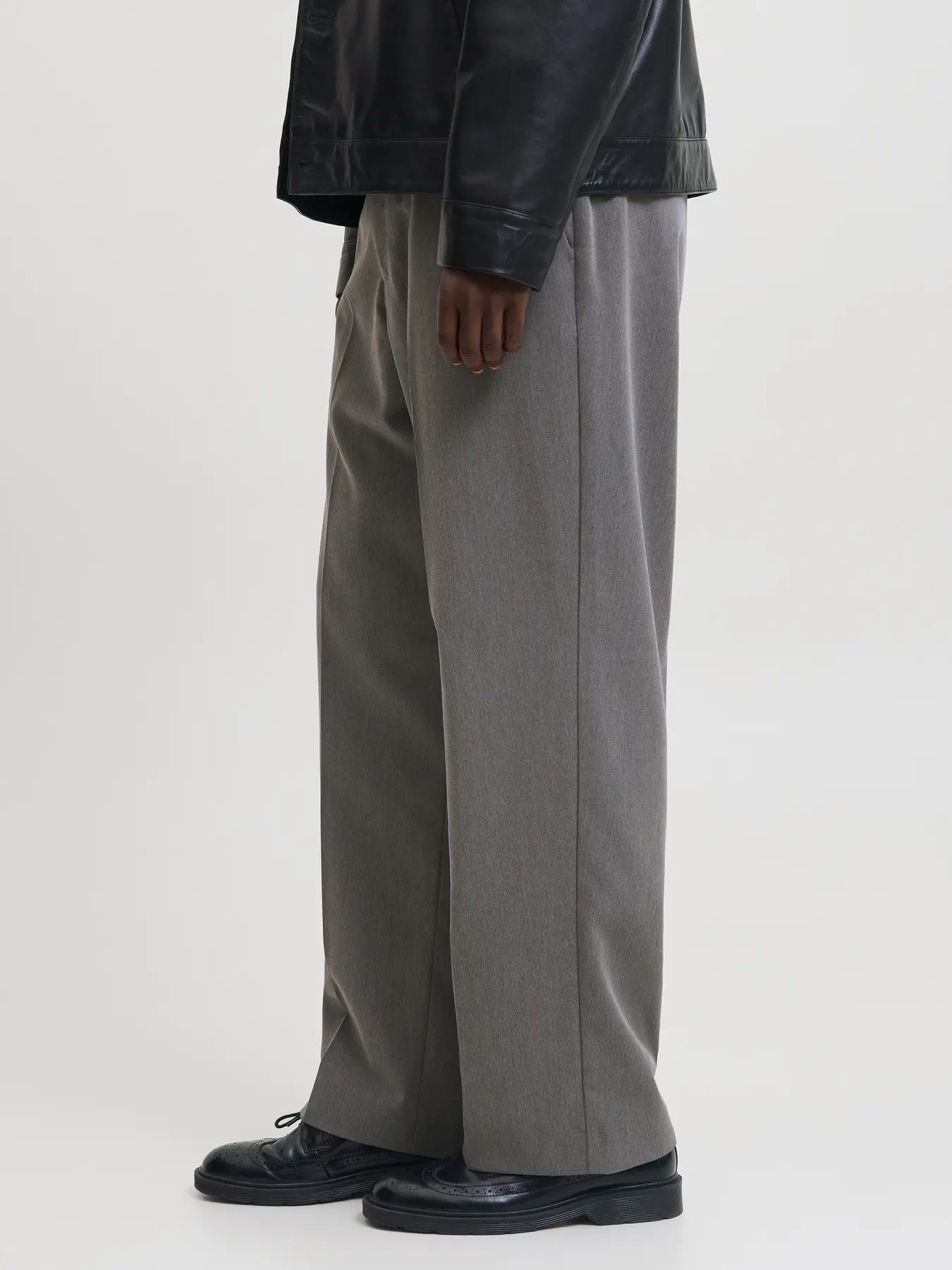 Pantalone wide fit grey Jack & Jones