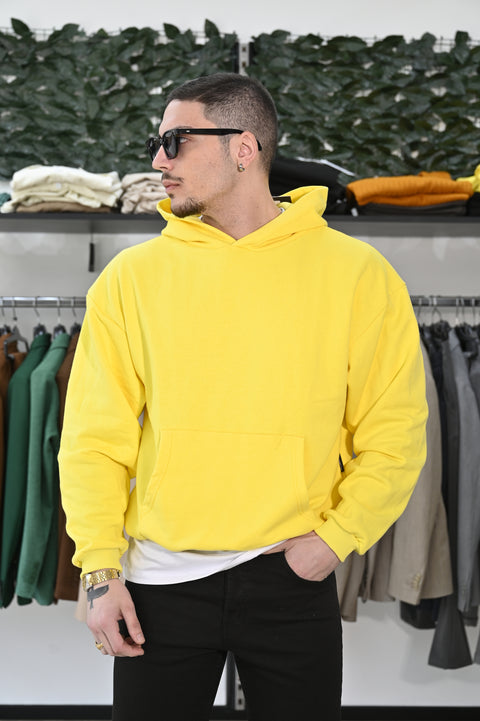 Perfect hoodie boxy yellow