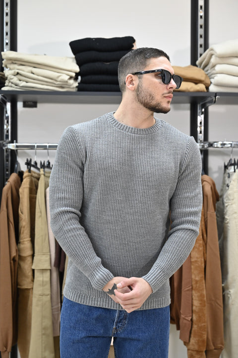 Maglione grigio NJB