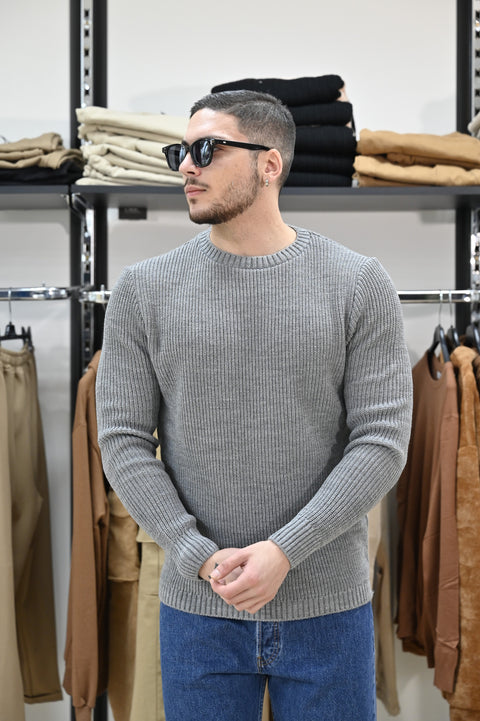 Maglione grigio NJB