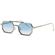 Sunglasses mykonos blu fume' silver
